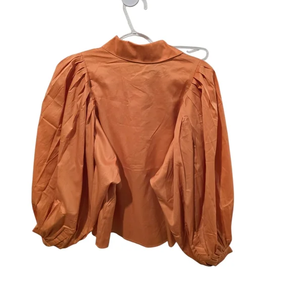 Harshman Lois Popover Shirt XS Persimmon NWT - Picture 4 of 8